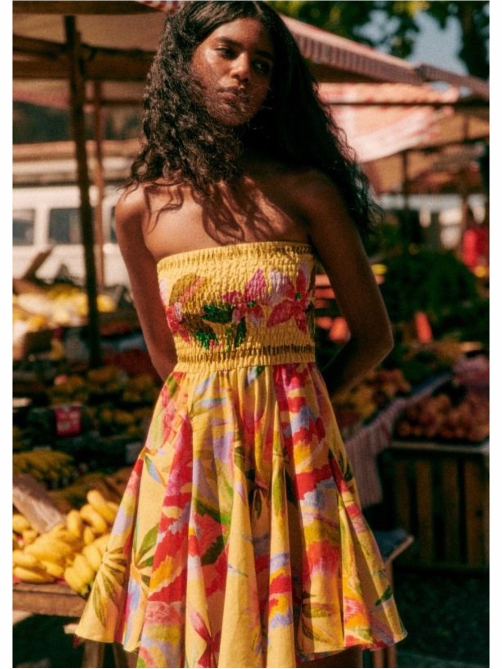 RARE Sezane x Farm Rio Olinda Dress